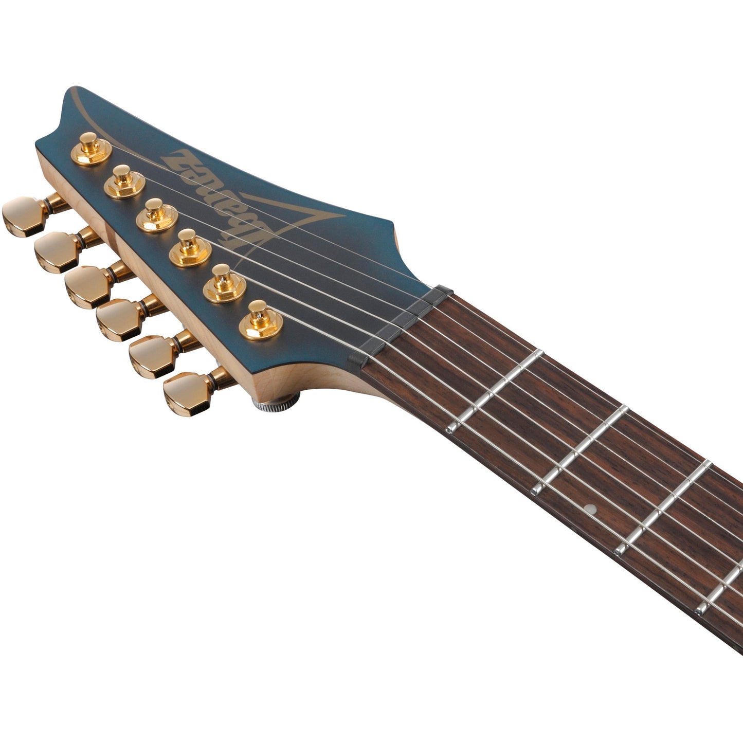 Ibanez SML721 S Axe Design Lab Multi-scale Electric Guitar - Midnight Arctic Ocean Matte