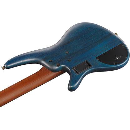 Ibanez SR6605 SR Prestige 5-String Electric Bass - Ghost Fleet Blue Burst