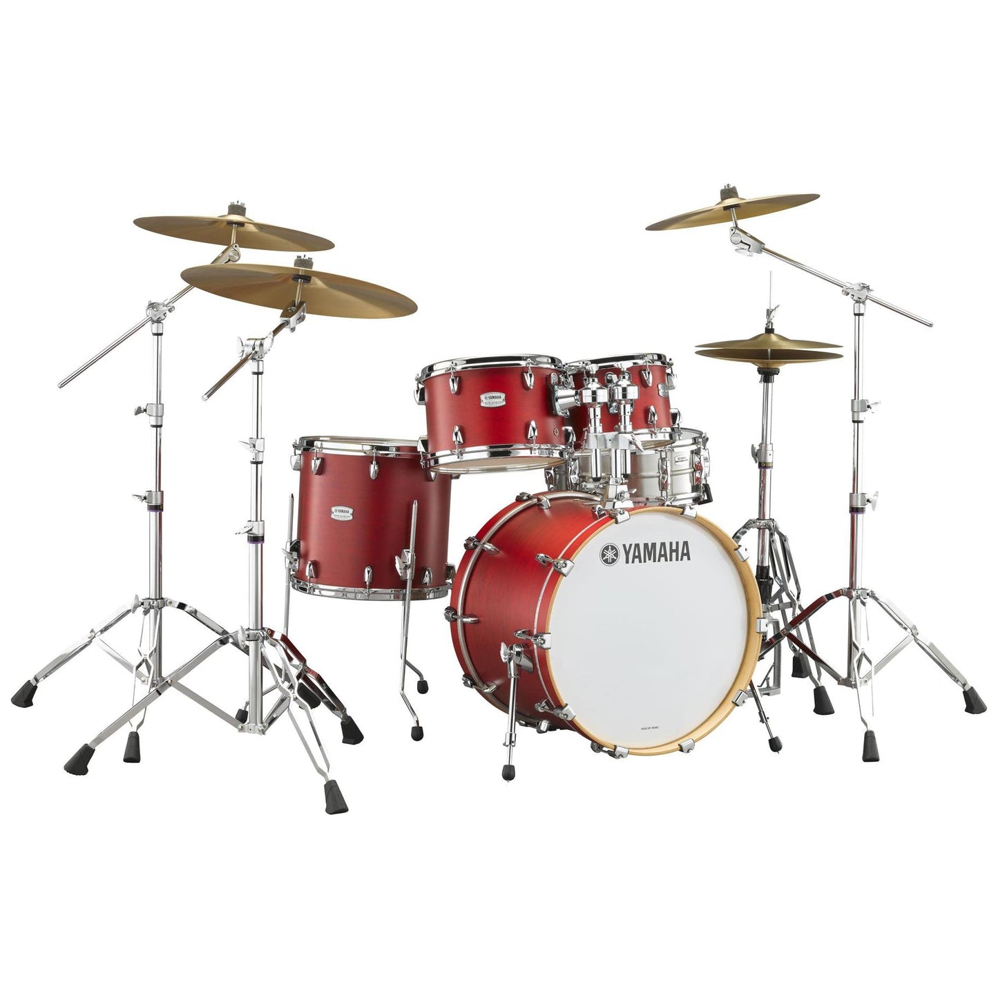 Yamaha Tour Maple Custom 4-Piece Shell Package - Candy Apple Satin