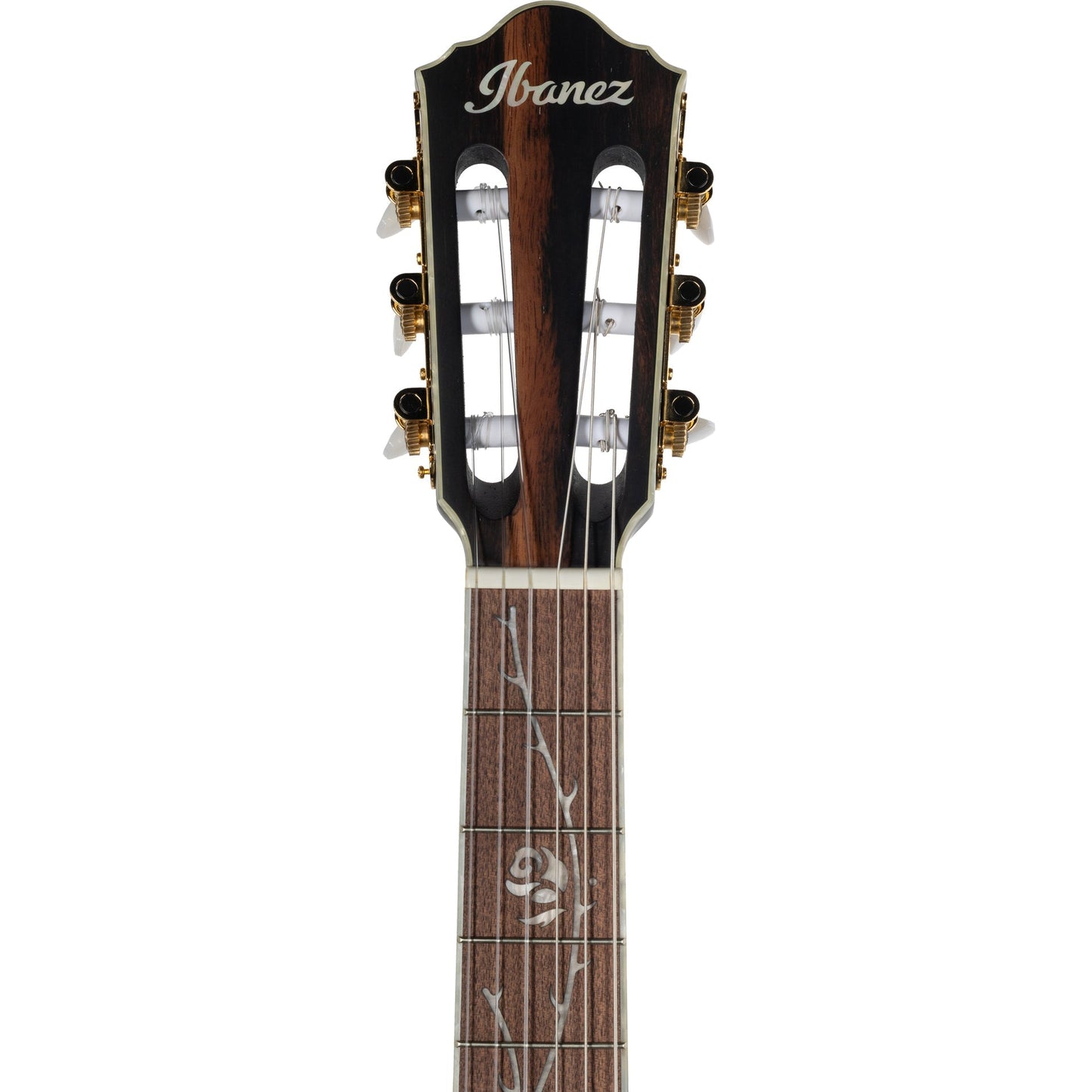 Ibanez TOD10N Left Handed Acoustic Electric Guitar - Transparent Black Flat