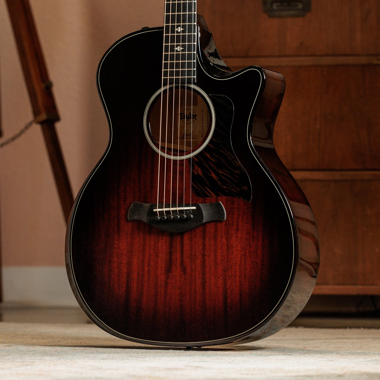 Taylor Builder's Edition 524ce Acoustic Electric Guitar - Kona Burst