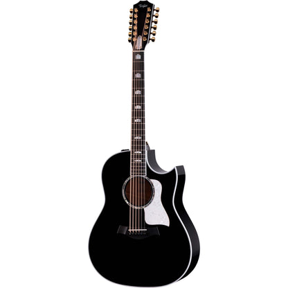 Taylor Somos 657ce 12-String Acoustic Electric Doce Doble - Black
