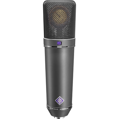 Neumann U 87 Ai MT Studio Set Z Large-Diaphragm Condenser Microphone, Matte Black