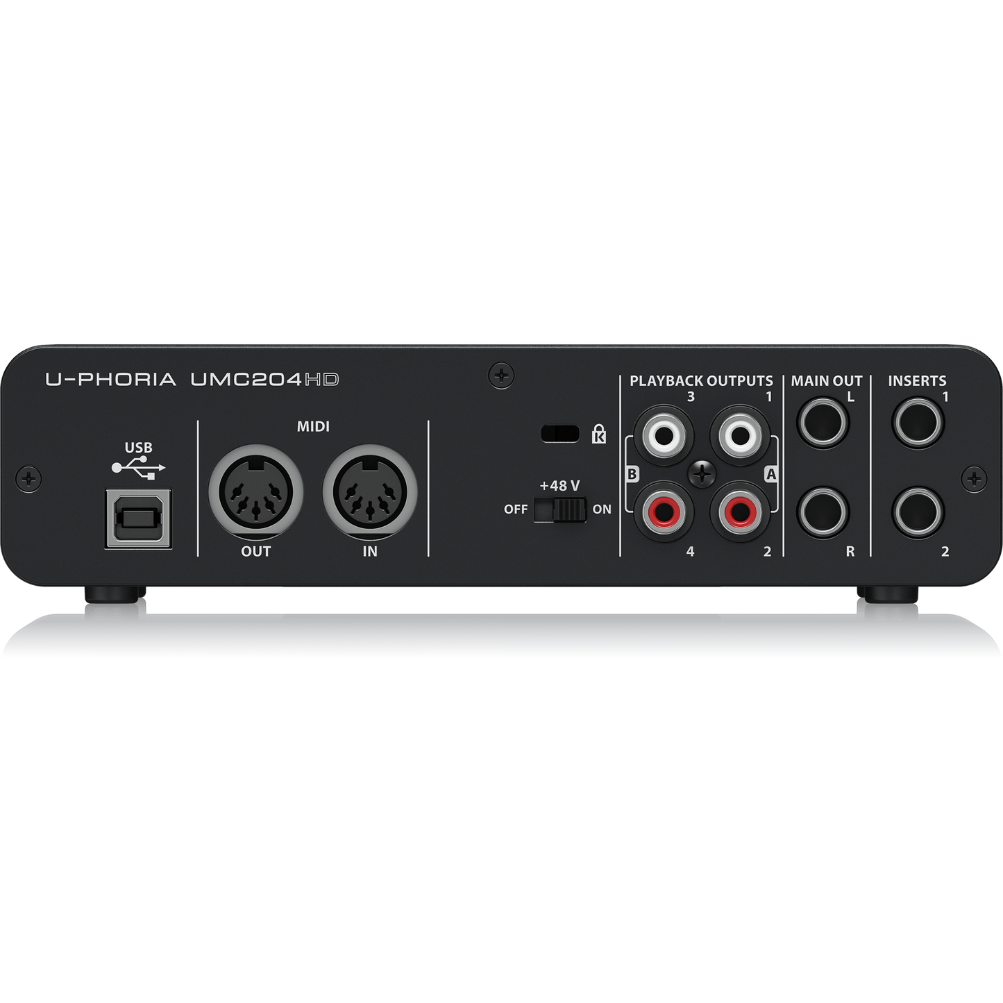 Behringer U-PHORIA UMC204HD USB 2.0 Audio Interface