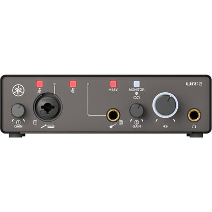 Yamaha UR12MK3 2-in/2-out USB-C Audio Interface - Black