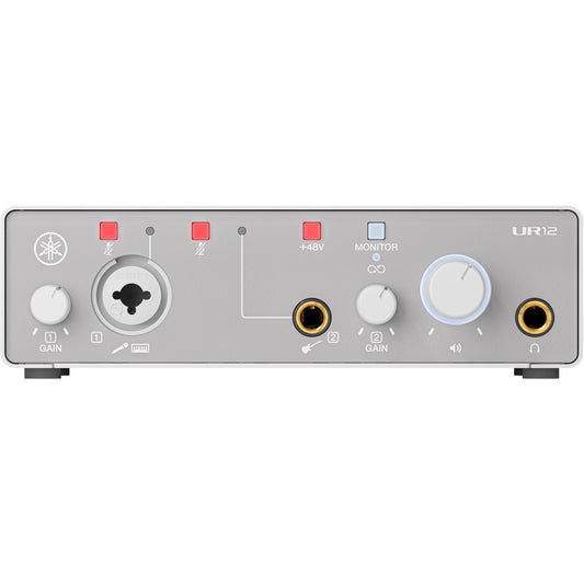Yamaha UR12MK3 2-in/2-out USB-C Audio Interface - White