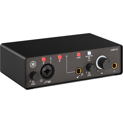 Yamaha UR12MK3 2-in/2-out USB-C Audio Interface - Black
