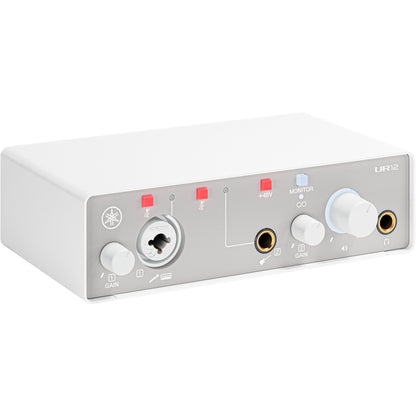Yamaha UR12MK3 2-in/2-out USB-C Audio Interface - White