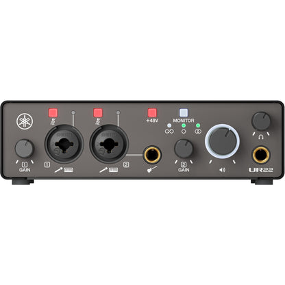 Yamaha UR22MK3 2-in/2-out USB-C Audio Interface - Black