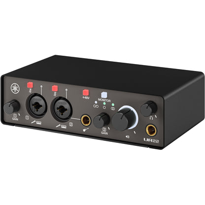 Yamaha UR22MK3 2-in/2-out USB-C Audio Interface - Black