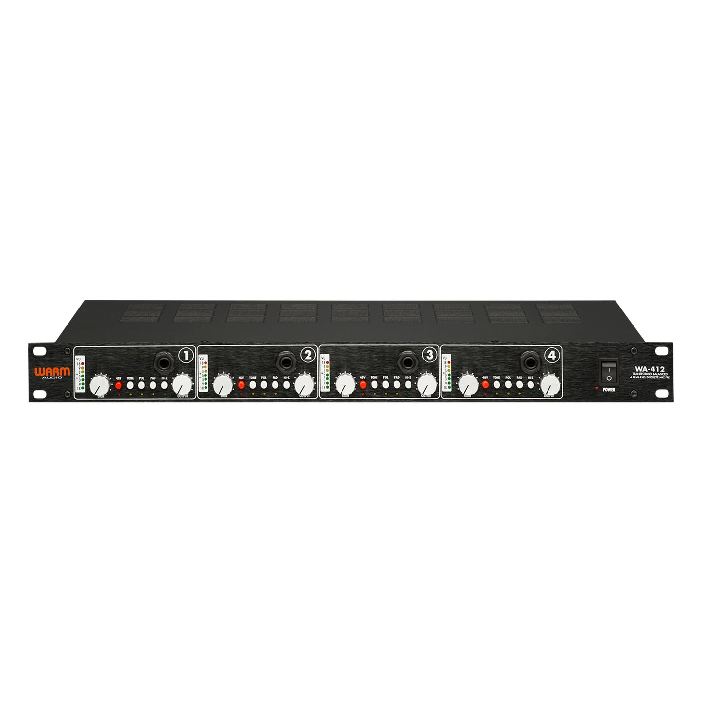 Warm Audio WA412 4-Channel Mic Pre
