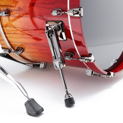 Tama Starclassic Walnut/Birch 5-Piece Shell Pack - Vermillion Bosse Fonce Fade
