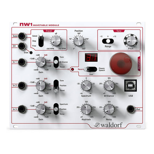 Waldorf nw1 Wavetable Module for Eurorack