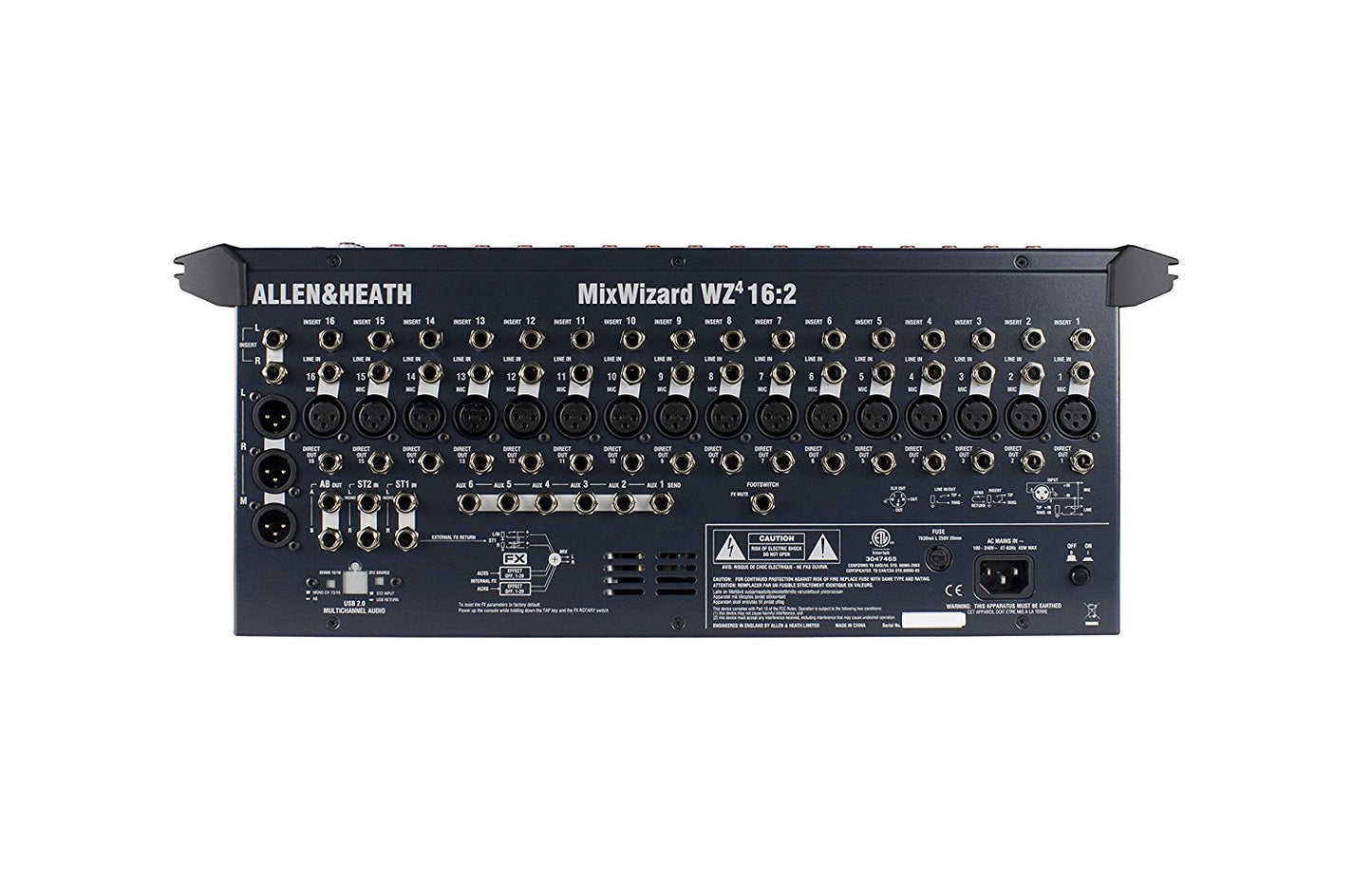 Allen and Heath MixWizard WZ416:2 Desk/Rack Professional Mixing Console