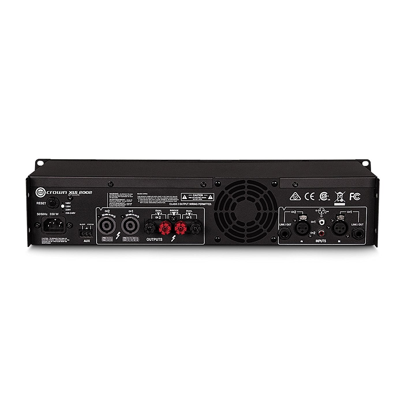 Crown XLS2002 Two-Channel, 650W At 4Ω Power Amplifier