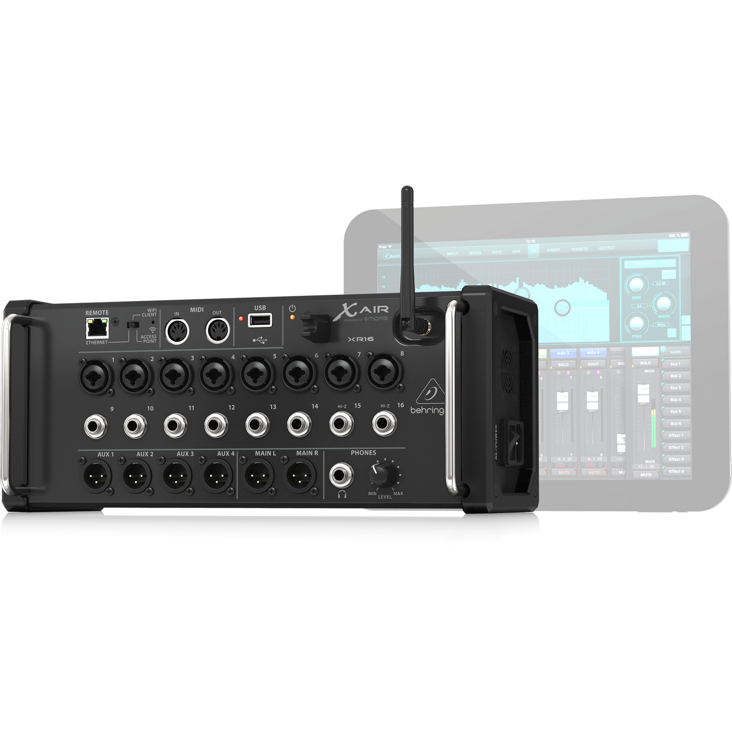 Behringer XR16 Rackmount 16-Input Digital Mixer