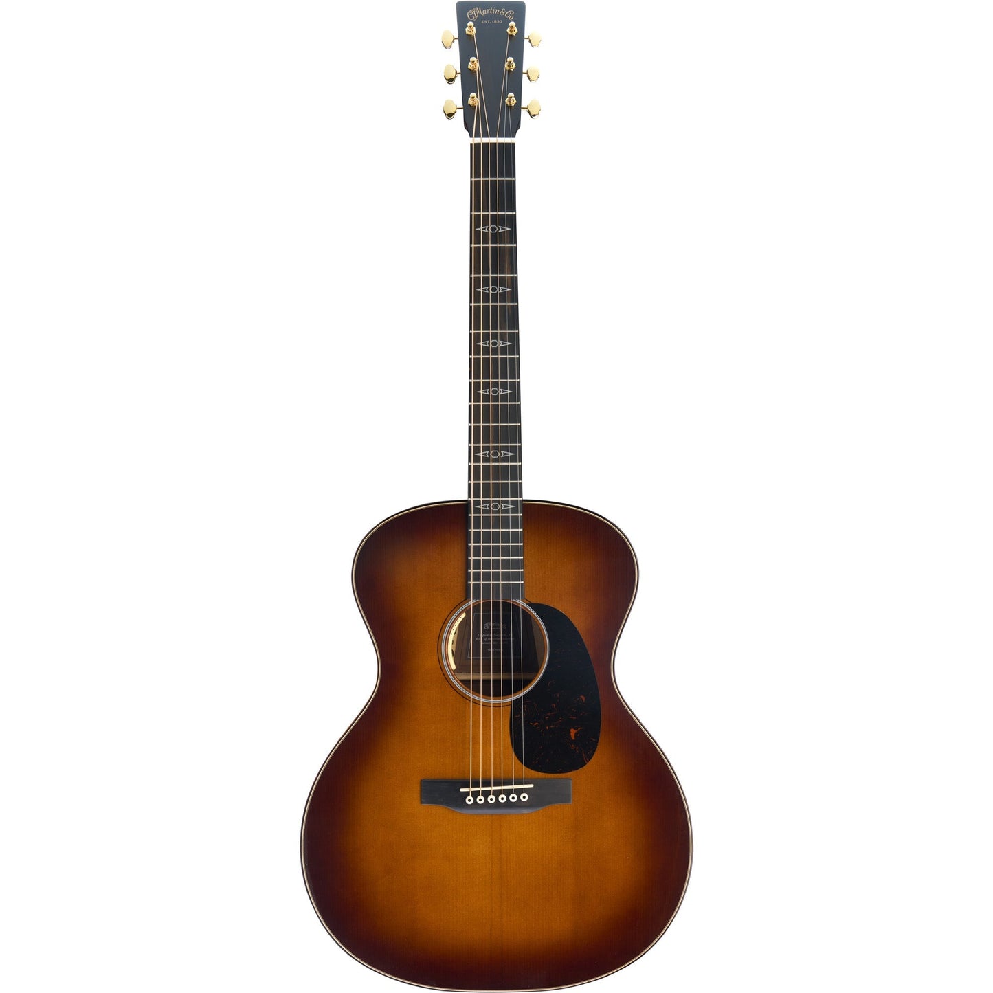 Martin GPE Inception Maple Acoustic Electric Guitar - Amber Fade Sunburst
