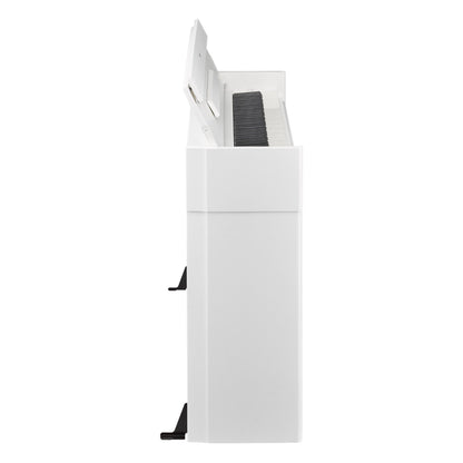 Yamaha YDPS55B 88-Note, Weighted Action Console Digital Piano - White Walnut