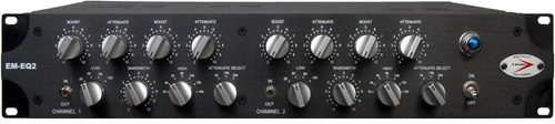 A Designs EM-EQ2 Dual Ch Solid State 3-Band Vintage Inductor Base
