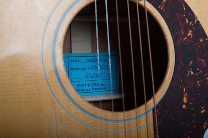 Epiphone USA LTD ED Texan SN# 40 of 40 Produced and Signed by Paul McCartney