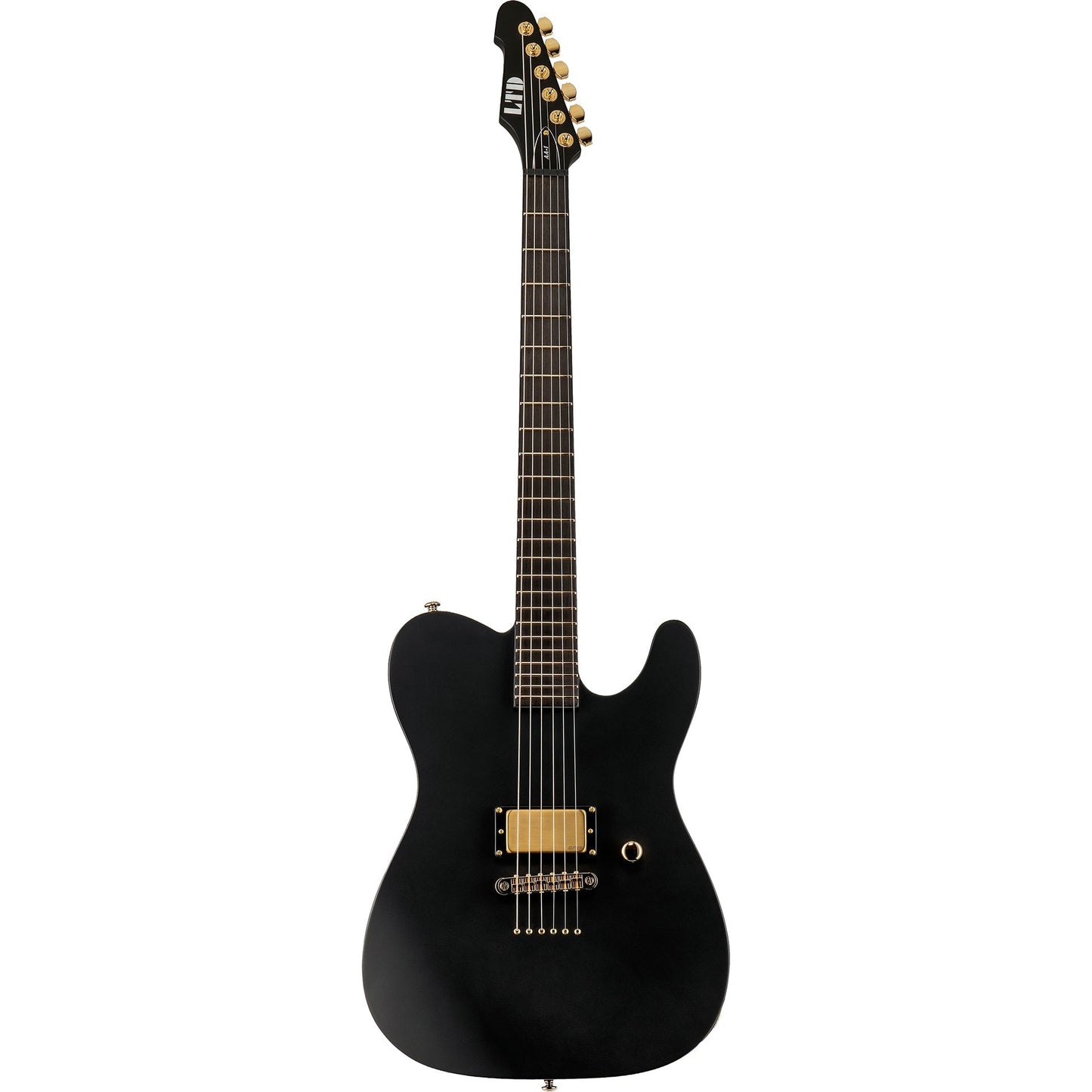 ESP LTD AA-1 Alan Ashby Signature Electric Guitar, Black Satin