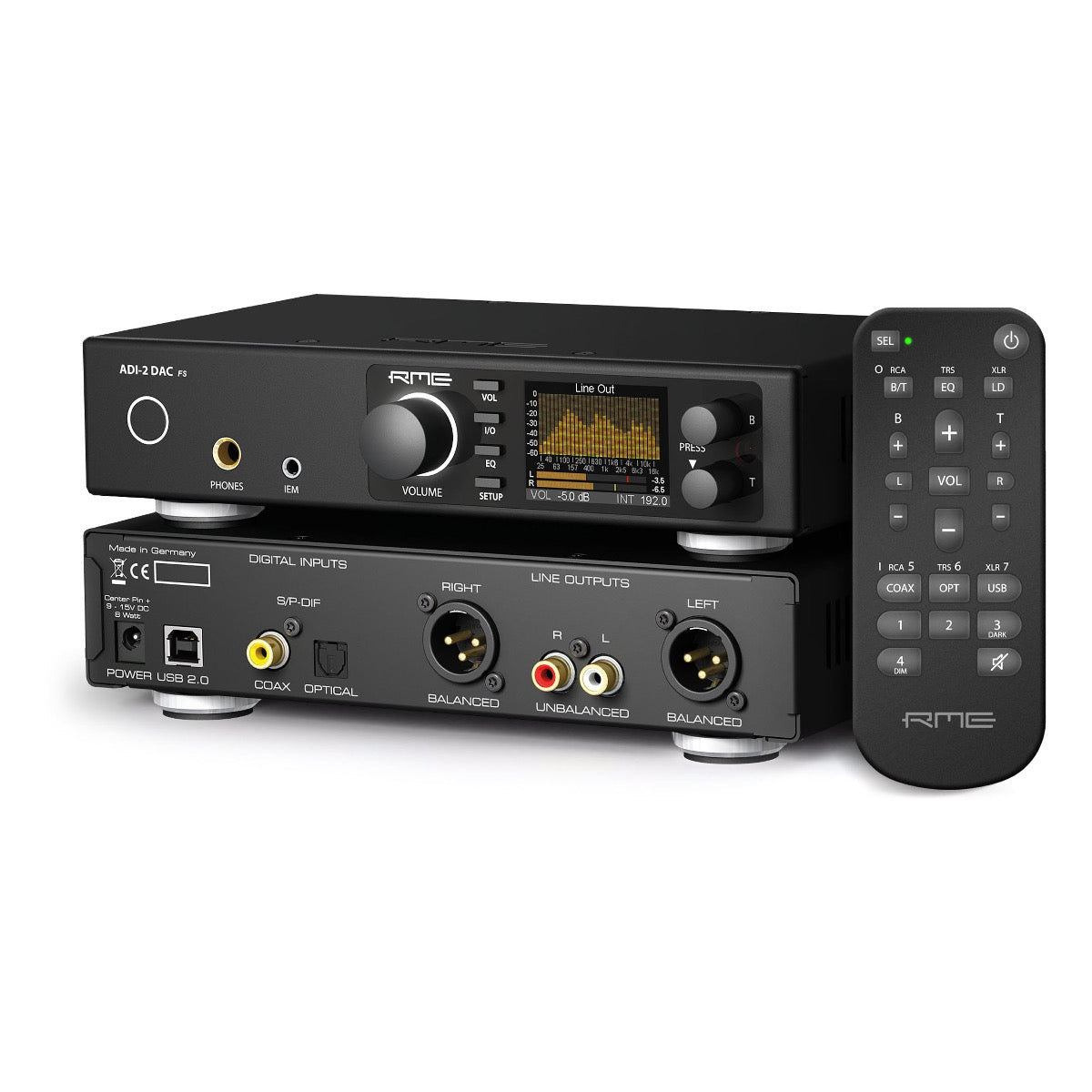 RME ADI2 DAC FS Ultra-fidelity 2 Channel DA Converter and Headphone Amplifier