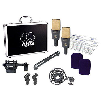 AKG C414 XLII/ST Stereo Matched Pair