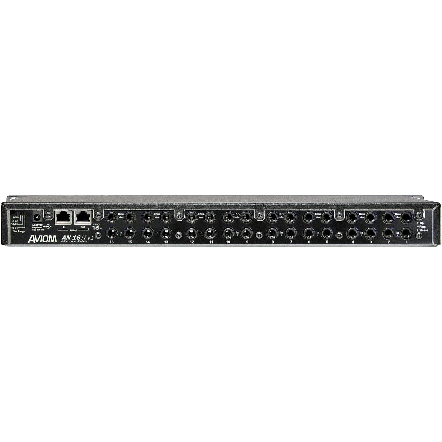 Aviom AN16I 16 v2-Channel Line Level Input Module