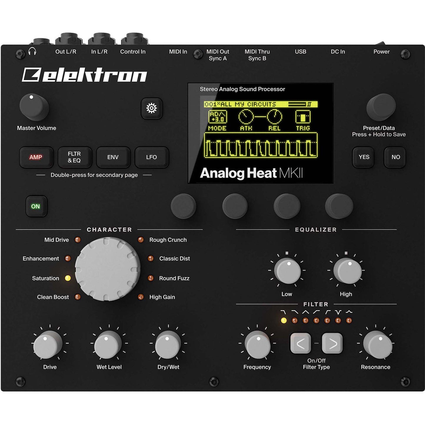 Elektron Analog Heat MKII Stereo Analog Sound Processor