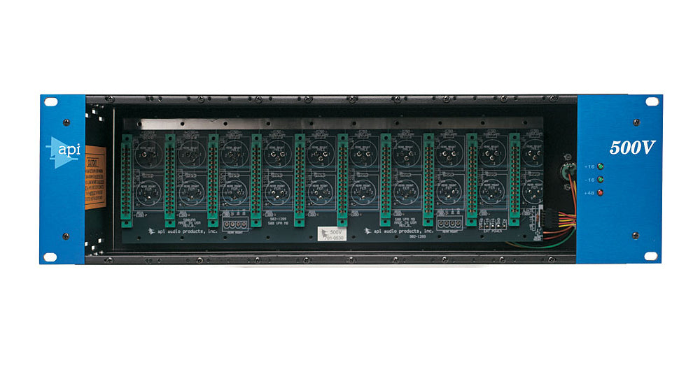 API 500VPR 10 Slot Rack with Power Supply