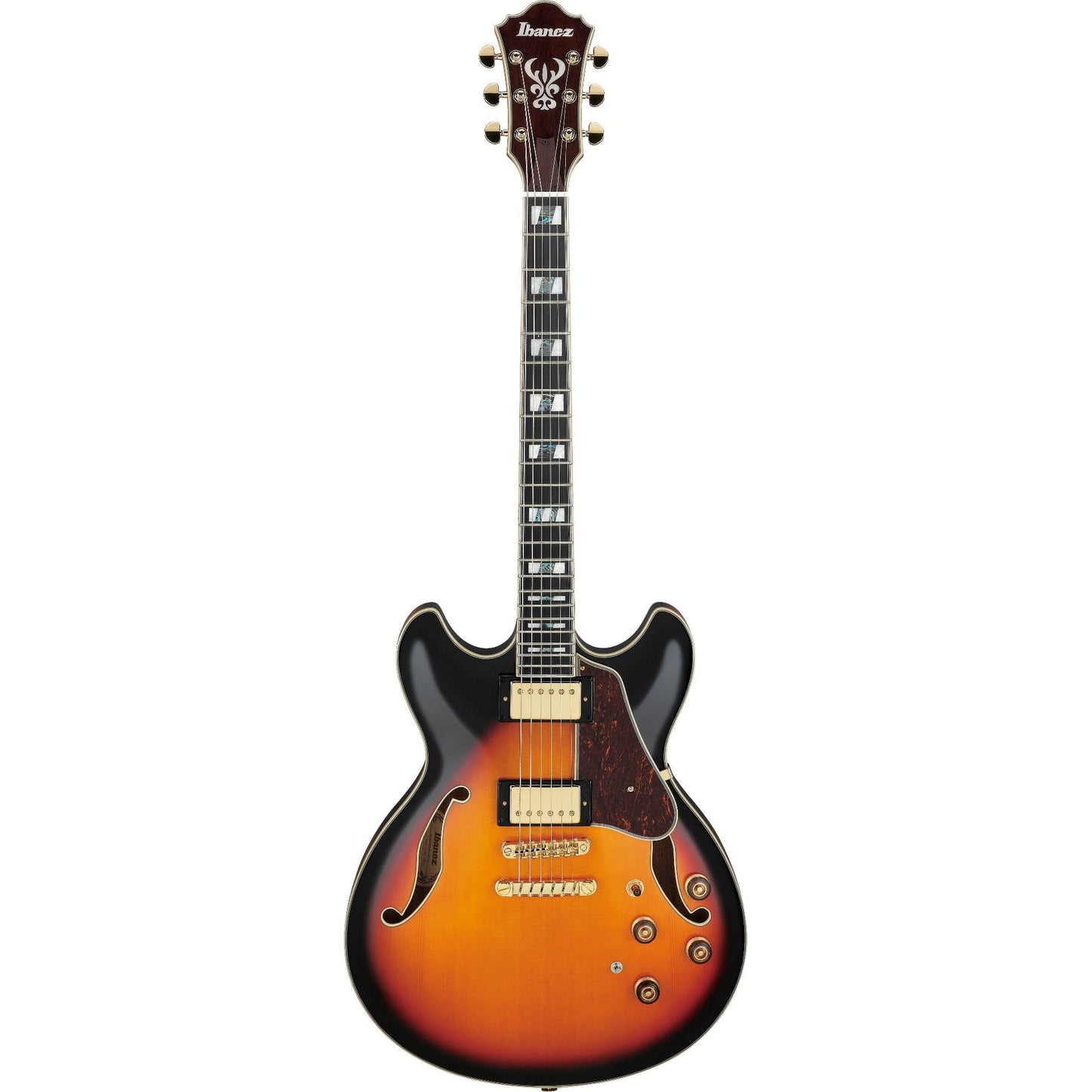 Ibanez AS113BS AS Artstar Semi-Hollow Electric Guitar, Brown Sunburst