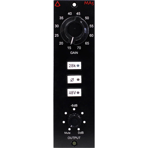 Avedis MA5 500 Series Mic Pre - Red Knobs