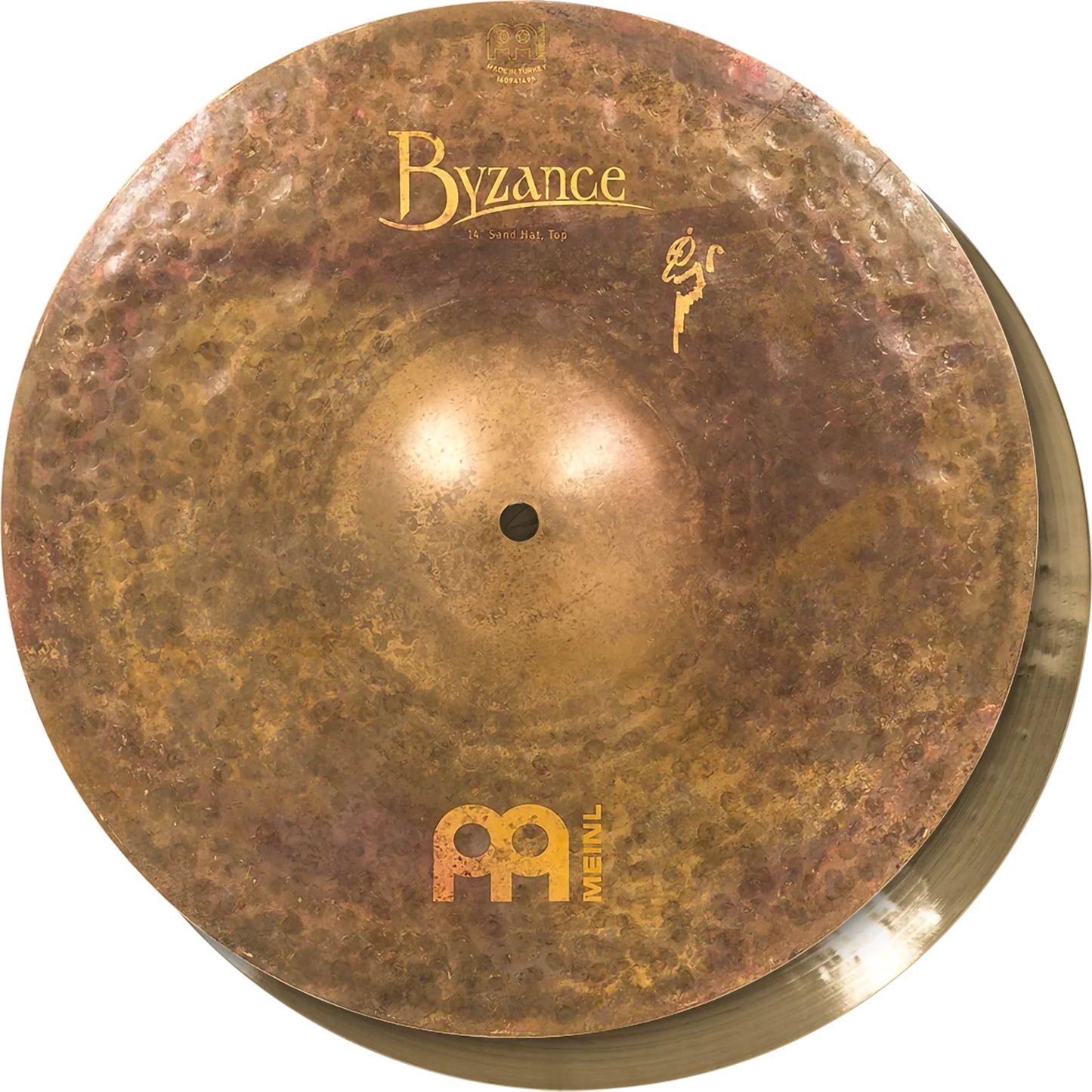 Meinl 14” Byzance Vintage Sand Hi Hat Cymbals
