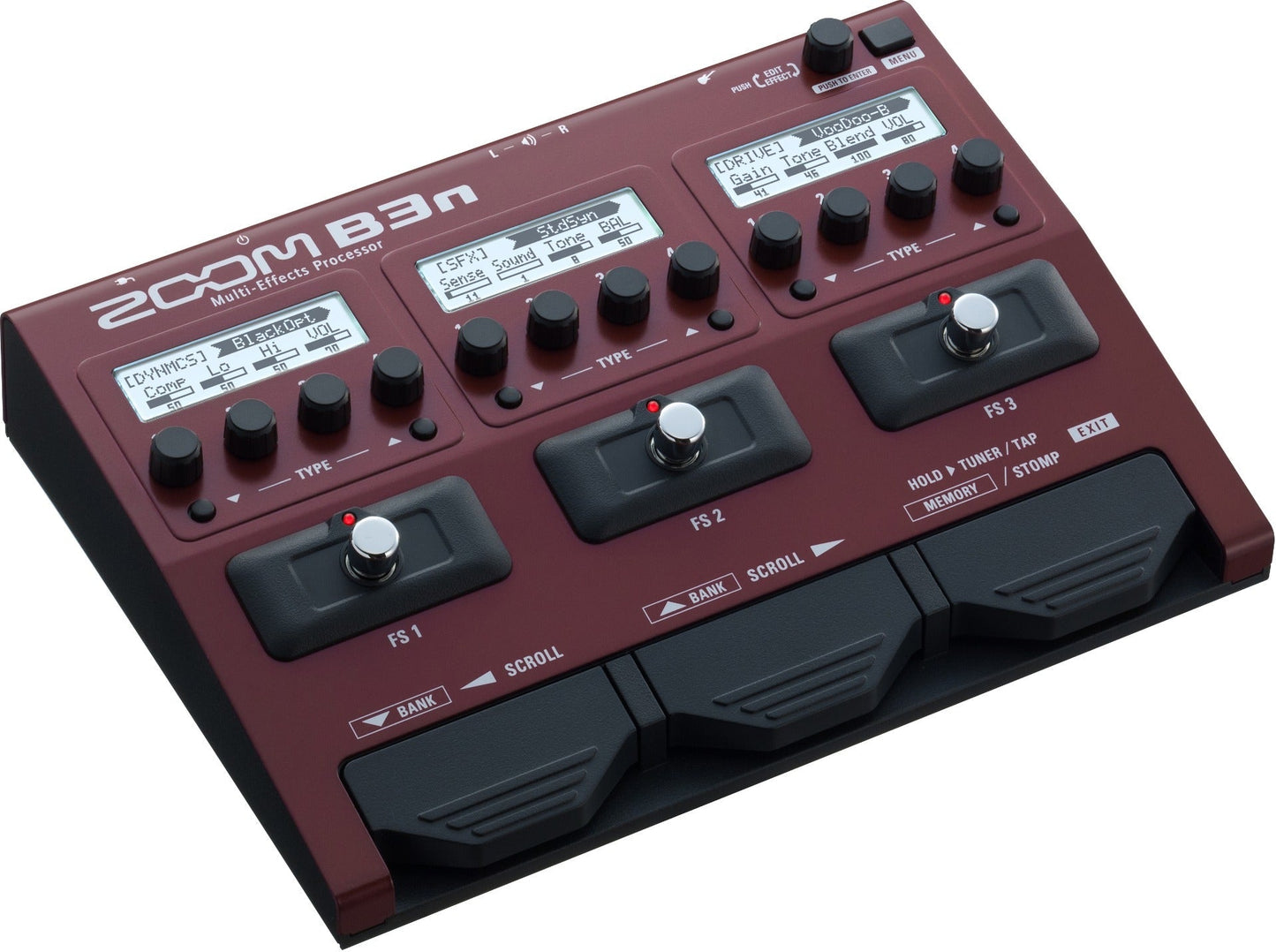 Zoom B3n Multi-Effects Processor for Bassists