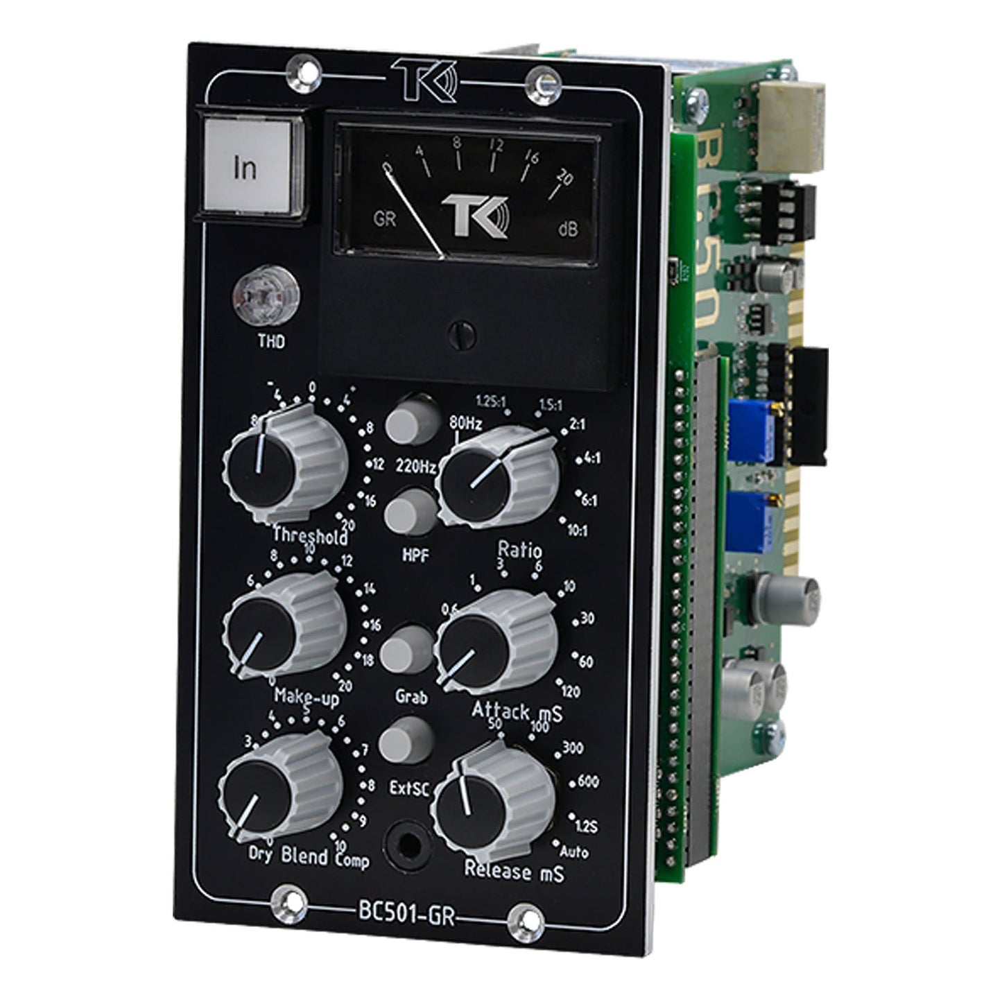 TK Audio BC501-GR 500 Series Stereo Bus Compressor