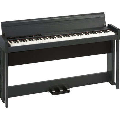 Korg C1 Air 88-Key Bluetooth Digital Piano, Limited Edition Black Wood Grain