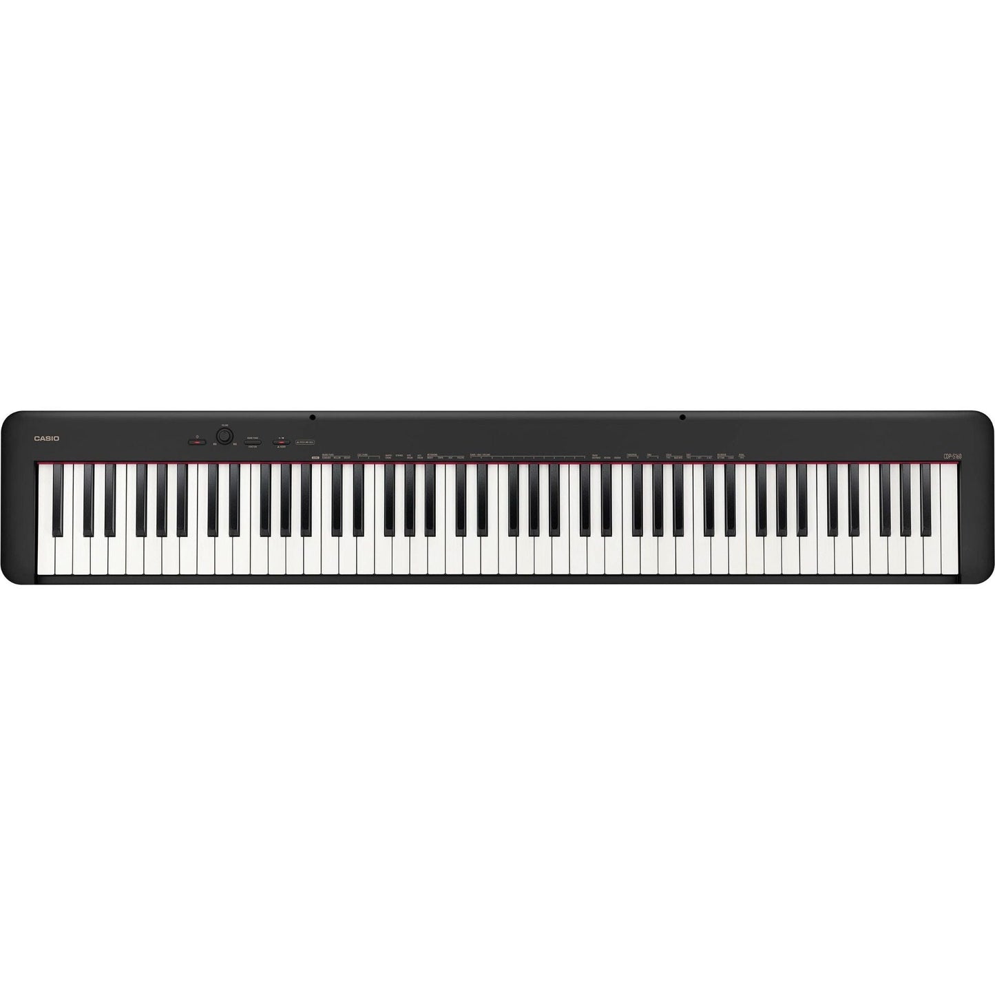 Casio CDP-S160 88 Key Digital Piano - Red with CS46 Stand