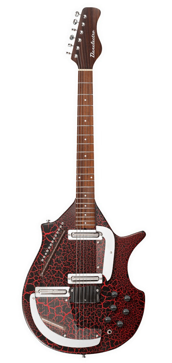 Danelectro Coral Sitar in Red Crackle