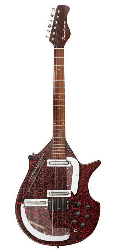 Danelectro Coral Sitar in Red Crackle