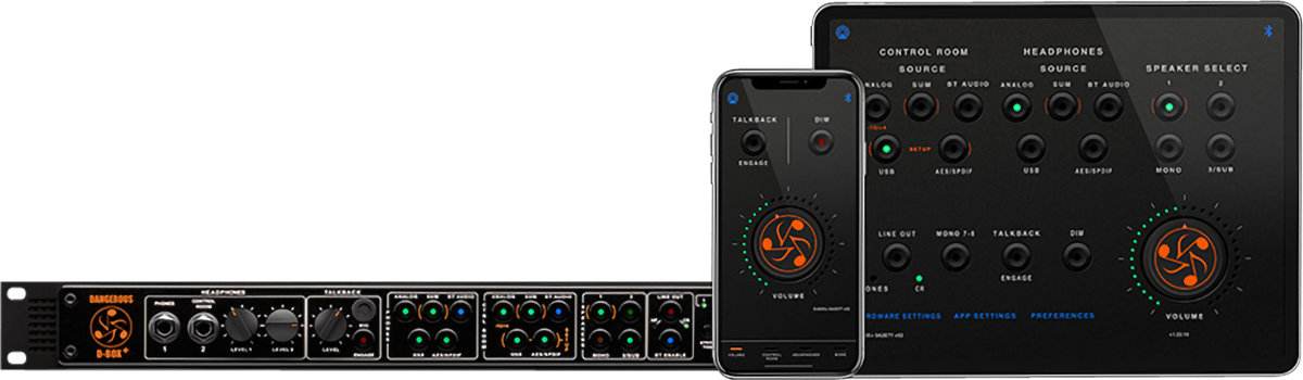 Dangerous Music D-BOX+ Monitor Controller & Summing Mixer