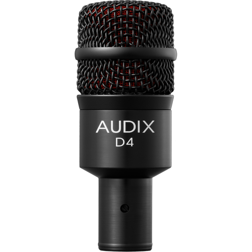 Audix D4 Hyper-Cardioid Dynamic Instrument Microphone