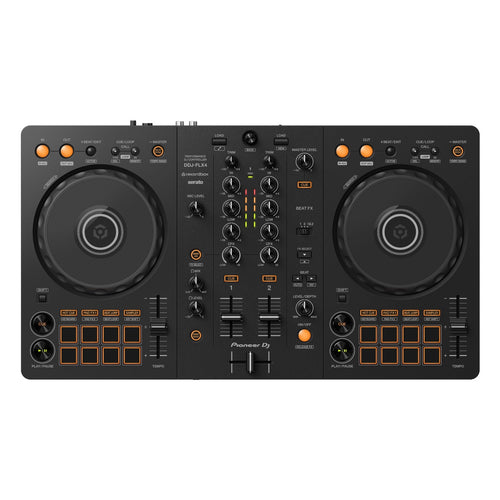 Pioneer DDJ-FLX4 2-Channel DJ Controller for Rekordbox & Serato DJ Lite