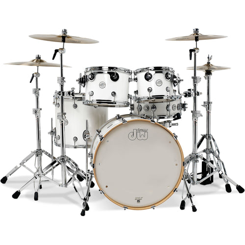 Drum Workshop Design Series 5-Piece Shell Kit - White Lacquer