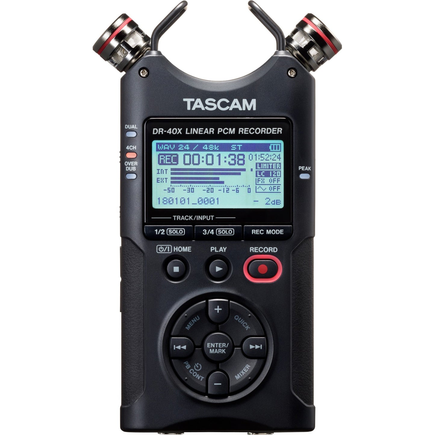 Tascam DR-40X Four Track Handheld Recorder and USB Interface
