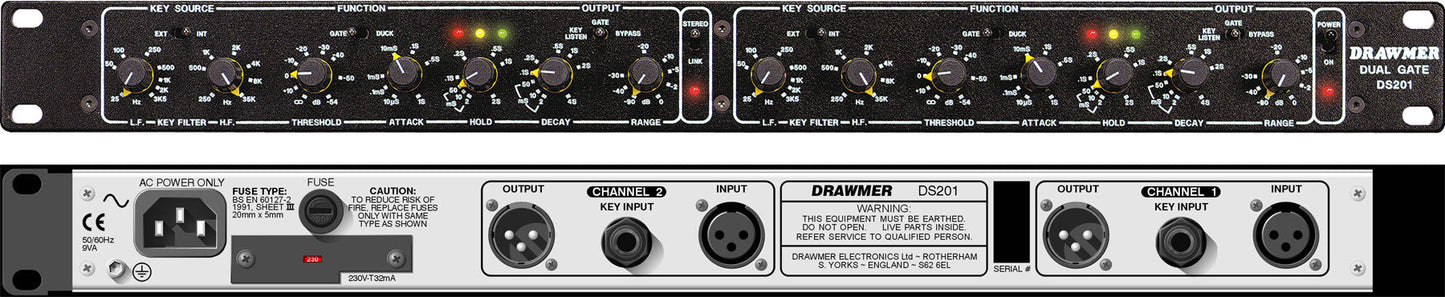 Drawmer DS201 Dual Noise Gate