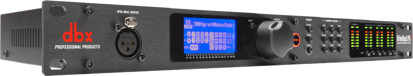 DBX DriveRack PA2 Complete Loudspeaker Management System