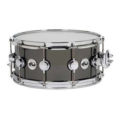 Drum Workshop 5.5X14 Snare Drum Black Nickel over Brass with Chrome Hardware