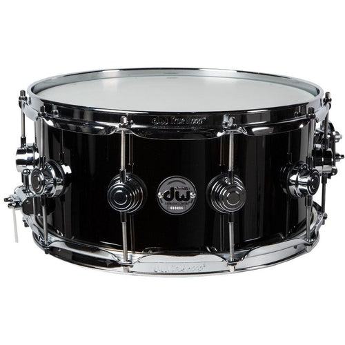 Drum Workshop Black Nickel Over Brass 6.5x14 Snare Drum