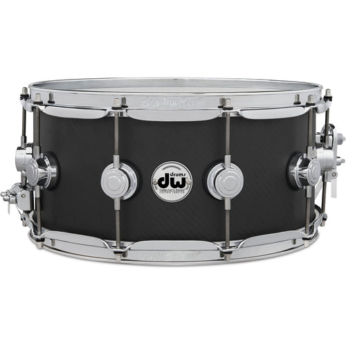 Drum Workshop DRVF6514SVC 6.5x14” Snare Drum - Carbon Fiber