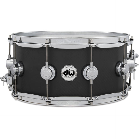 Drum Workshop DRVF6514SVC 6.5x14” Snare Drum - Carbon Fiber